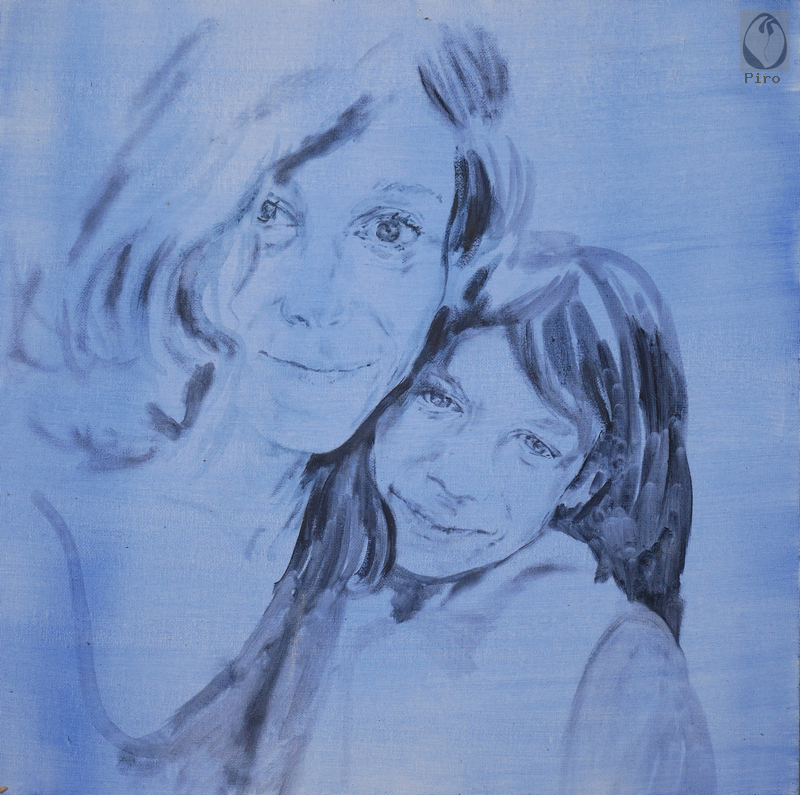 oil on canvas - olio su tela di Piro